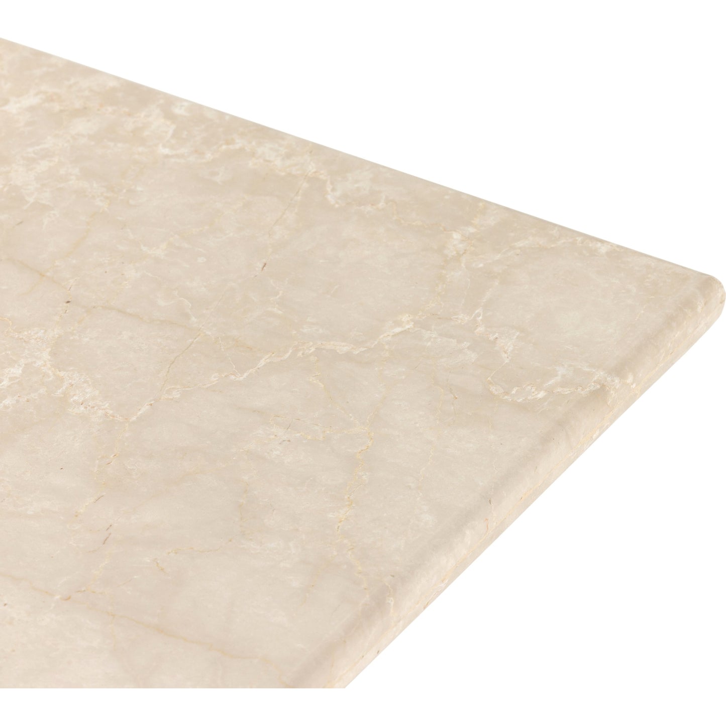 008 SI-1901544 | Additional Silo | Arum Coffee Table by Four Hands in cream marble. Made from solid marble in a coastal style.