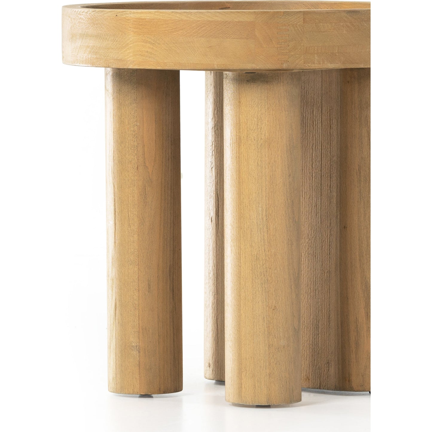 007 SI-1901475 | Additional Silo | Schwell End Table by Four Hands in natural beech. Made from solid beech, poplar plywood in a modern style.