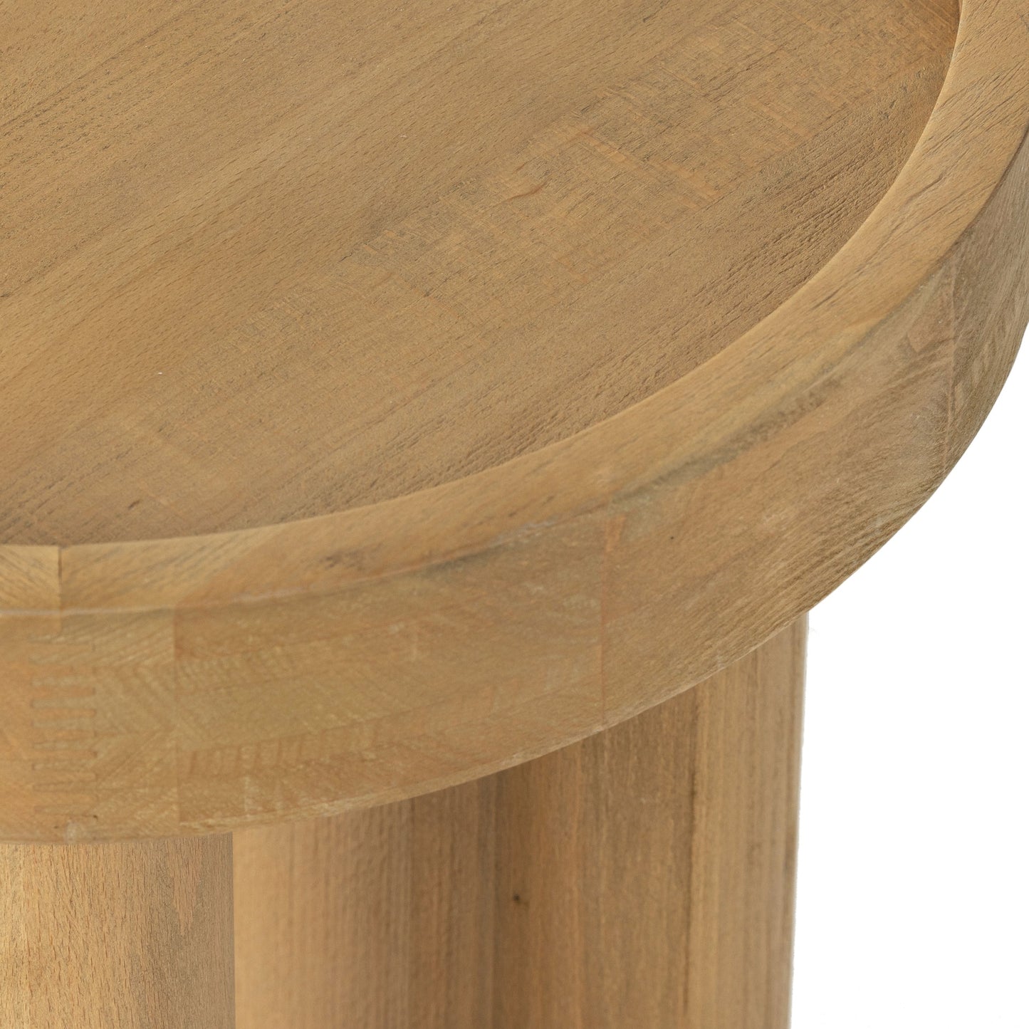 008 SI-1901475 | Additional Silo | Schwell End Table by Four Hands in natural beech. Made from solid beech, poplar plywood in a modern style.