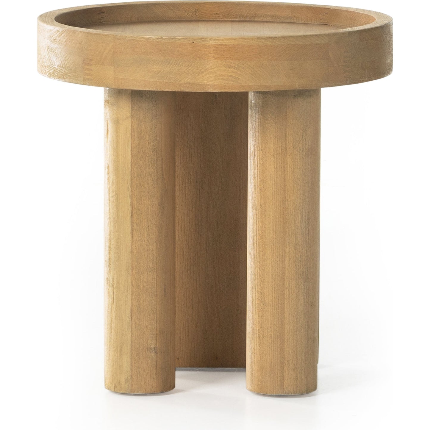 004 SI-1901475 | Additional Silo | Schwell End Table by Four Hands in natural beech. Made from solid beech, poplar plywood in a modern style.