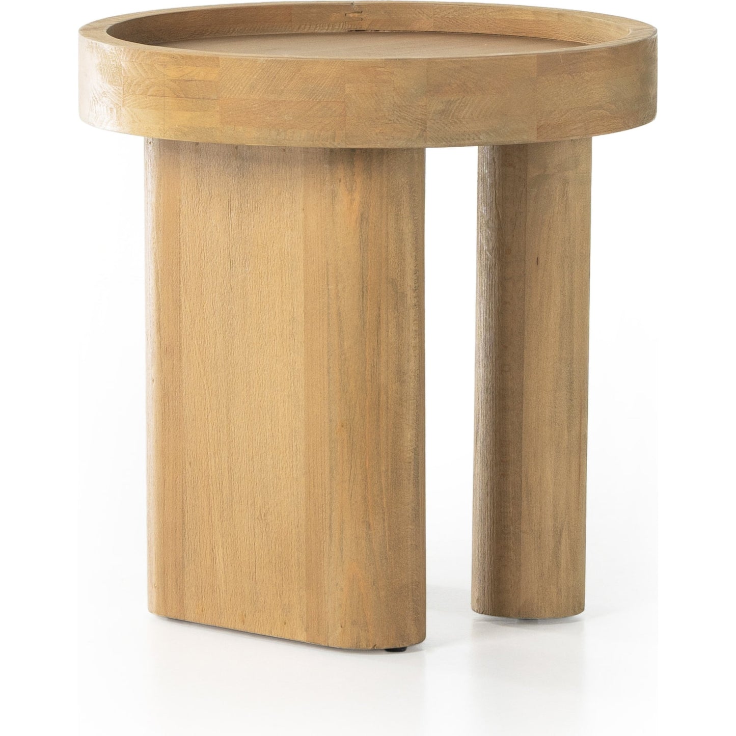 002 SI-1901475 | Additional Silo | Schwell End Table by Four Hands in natural beech. Made from solid beech, poplar plywood in a modern style.