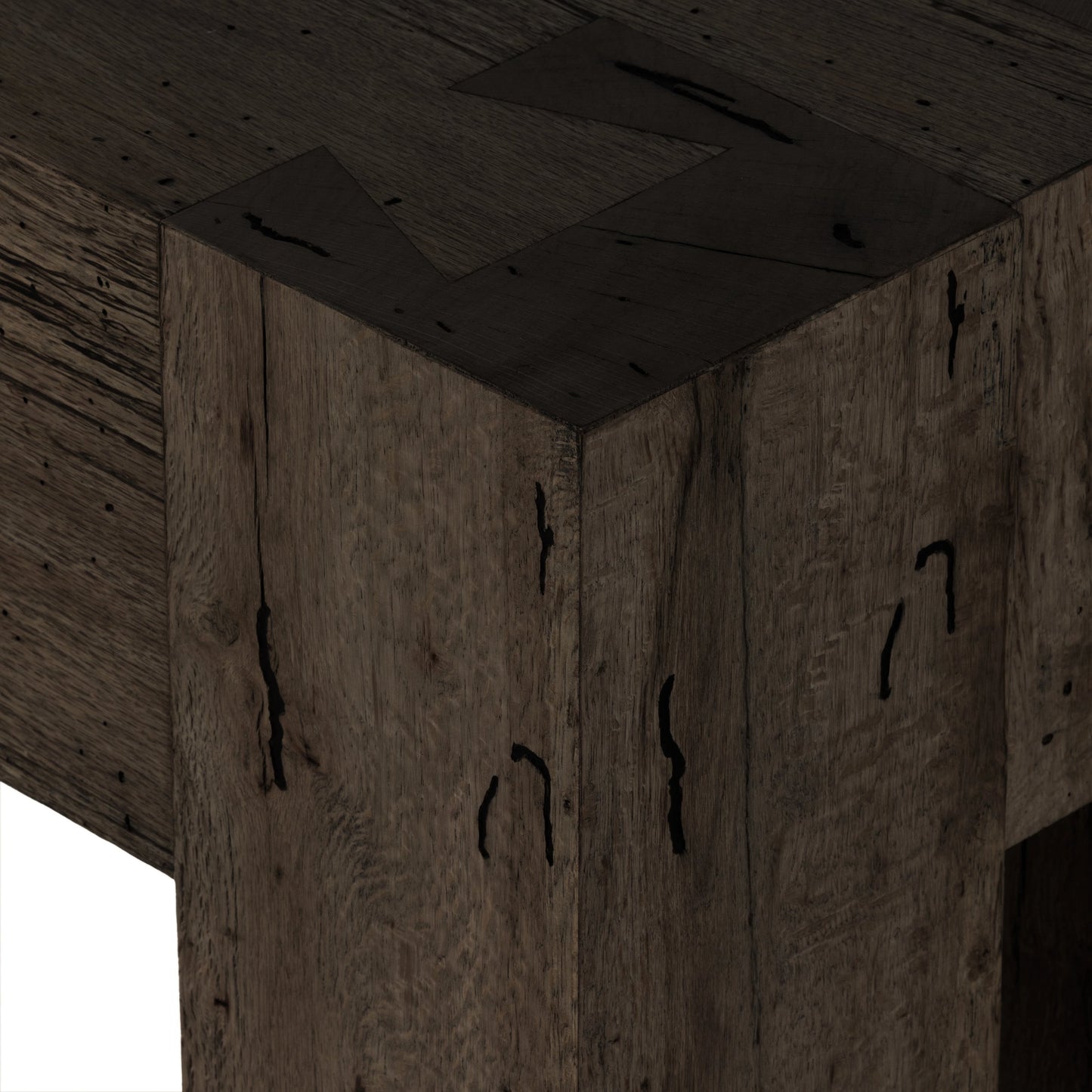 010 SI-1976981 | Closeup | Abaso Console Table by Four Hands. Made from unique in a modern style.