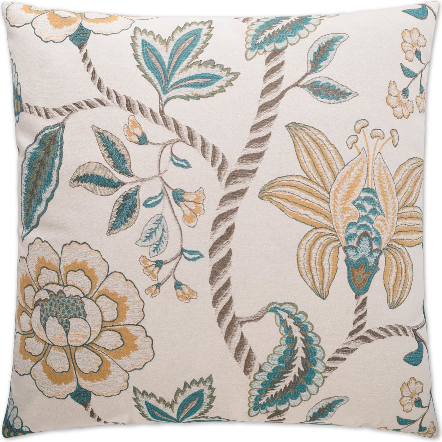 001 SR-738306 | Primary Silo | Bronwich by DV Kap Home in blue, turquoise, teal. Made from 51.2% polyester, 28.8% cotton, 20% viscose in a cottage & farmhouse style.