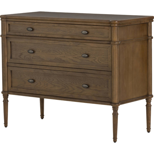 001 SI-1901409 | Primary Silo | Toulouse Chest by Four Hands. Made from solid oak, oak veneer in a traditional style.