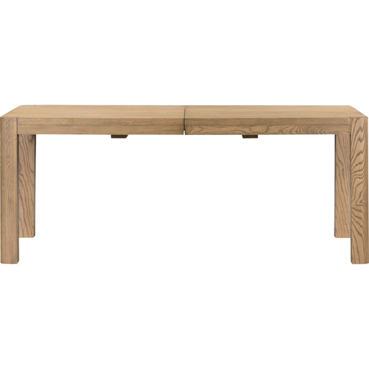 011 SI-1903109 | Primary Silo | Zuma Extension Dining Table by Four Hands in dune ash, dune ash veneer and dune ash. Made from ash veneer, solid ash in a cottage & farmhouse style.