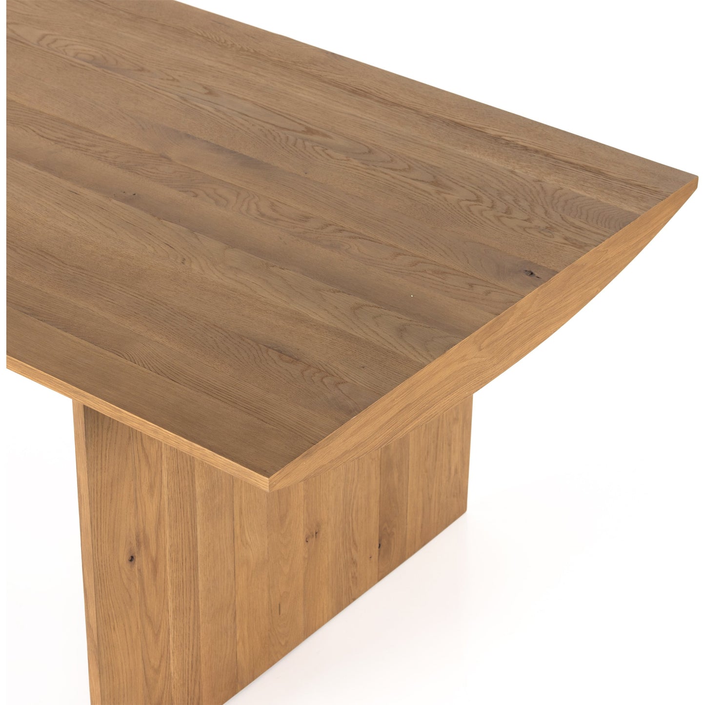 006 SI-1902869 | Additional Silo | Pickford Dining Table by Four Hands in dusted oak thin veneer, dusted oak veneer and dusted oak. Made from thick oak veneer, engineered hardwood in a cottage & farmhouse style.