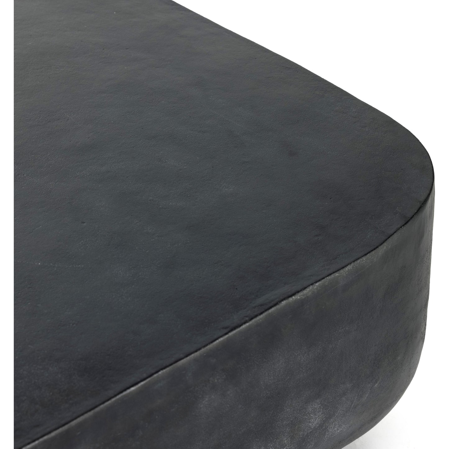 026 SI-1798074 | Additional Silo | Basil Square Outdoor Coffee Table by Four Hands. Made from aluminum in a coastal style.