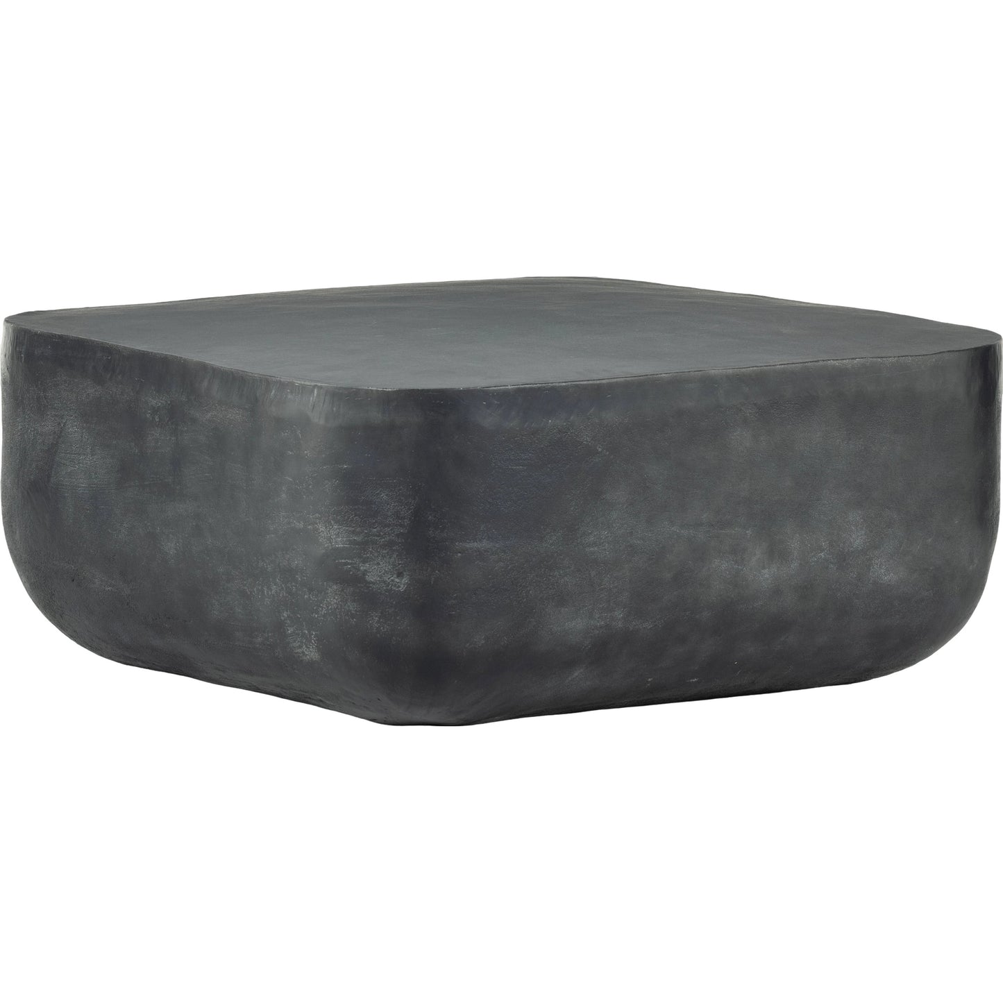 007 SI-1798074 | Additional Silo | Basil Square Outdoor Coffee Table by Four Hands. Made from aluminum in a coastal style.