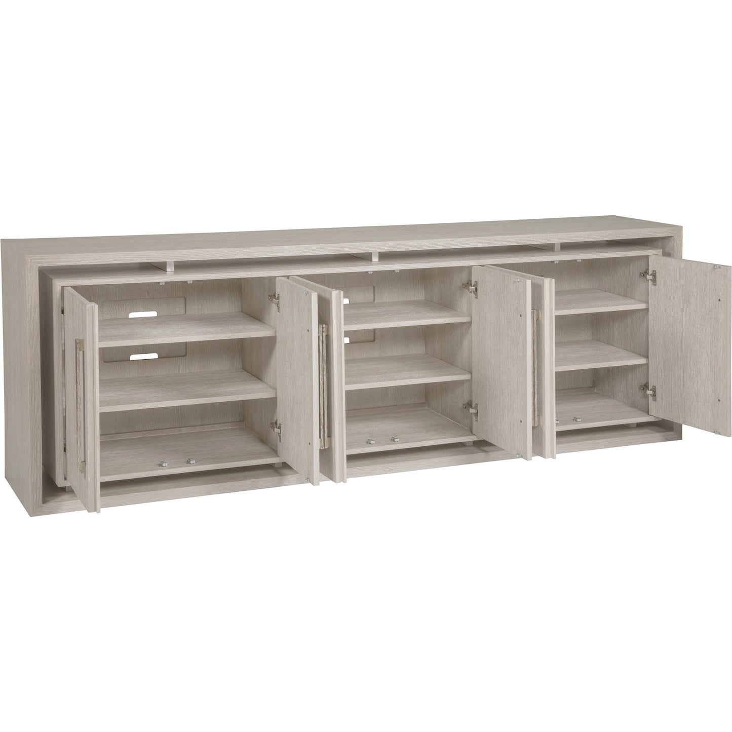 002 SI-1962897 | Additional Silo | Mar Monte Long Media Console by Artistica Home in champagne taupe. Made from unique in a modern style.