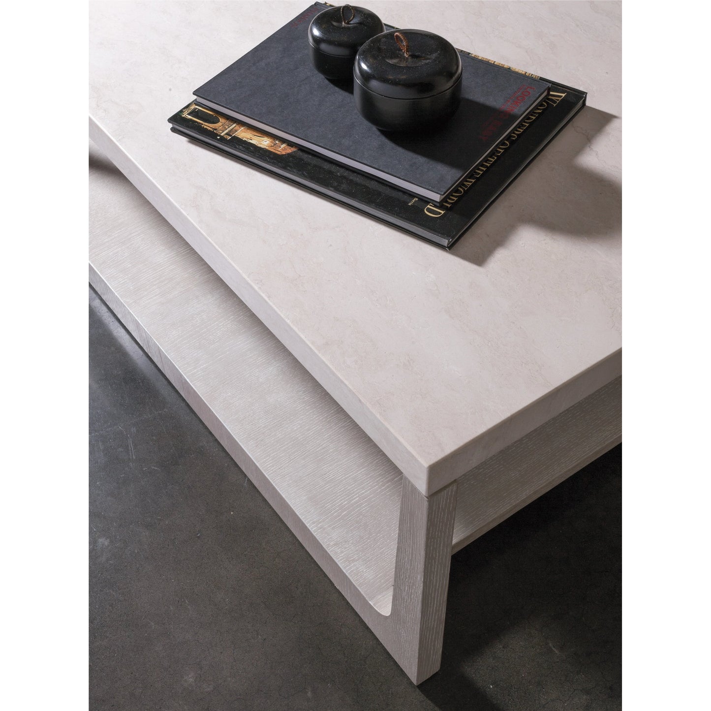 002 SI-1962899 | Closeup | Mar Monte Cocktail Table by Artistica Home in champagne taupe. Made from unique in a modern style.