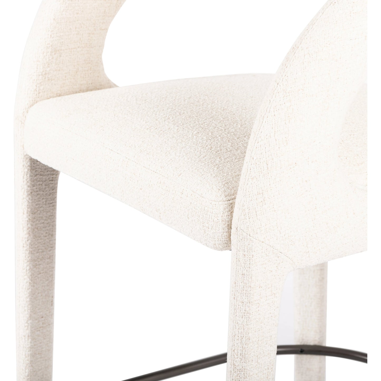035 SI-1980420 | Additional Silo | Hawkins Bar Stool by Four Hands in gunmetal. Made from unique in a coastal style.