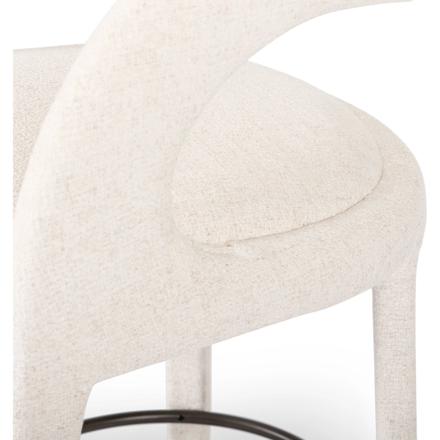 039 SI-1980420 | Additional Silo | Hawkins Bar Stool by Four Hands in gunmetal. Made from unique in a coastal style.
