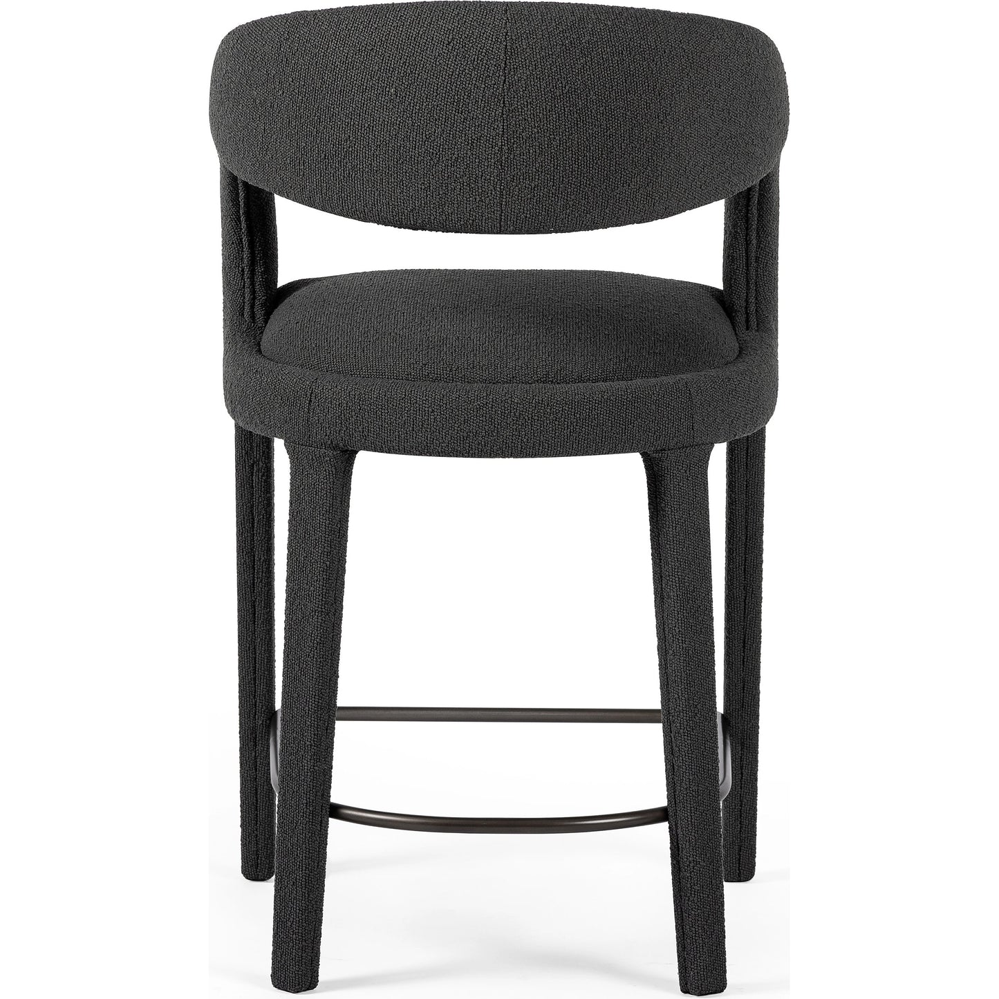 047 SI-1980423 | Additional Silo | Hawkins Counter Stool by Four Hands in gunmetal. Made from unique in a modern style.