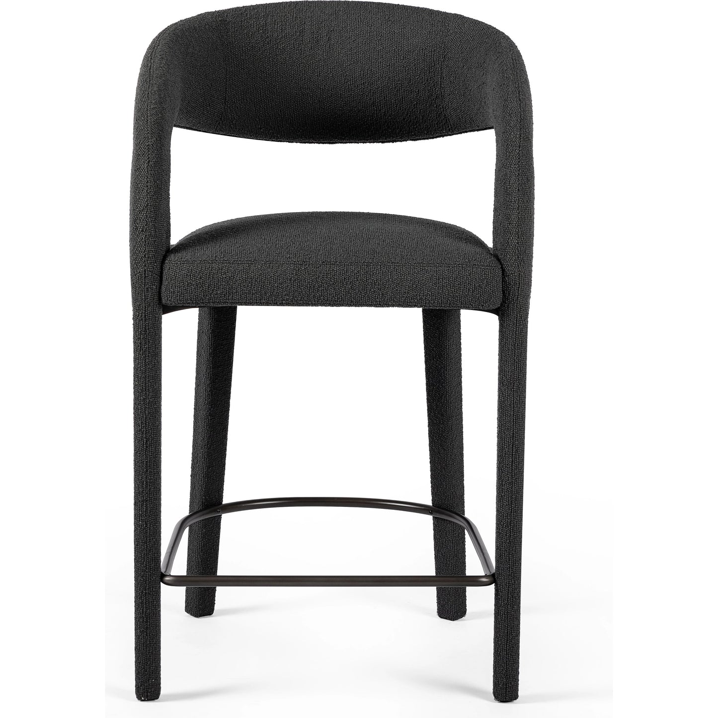 044 SI-1980423 | Additional Silo | Hawkins Counter Stool by Four Hands in gunmetal. Made from unique in a modern style.