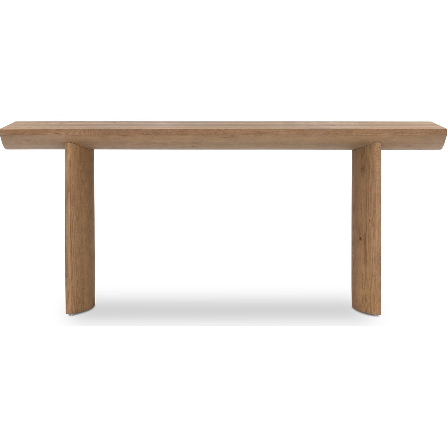 003 SI-1799946 | Additional Silo | Pickford Console Table by Four Hands in dusted oak veneer, dusted oak thin veneer and dusted oak. Made from thick oak veneer, engineered hardwood in a cottage & farmhouse style.