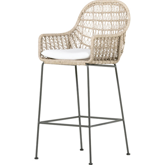 Bandera Bar Stool by Four Hands. Made from unique in a coastal style.