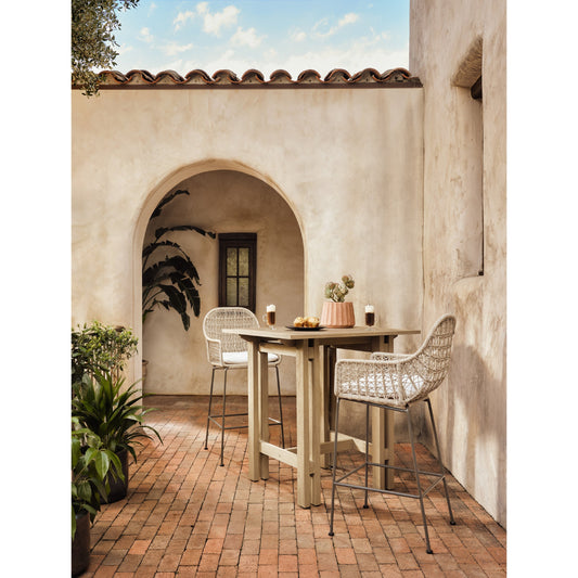 Bandera Bar Stool by Four Hands. Made from unique in a coastal style.