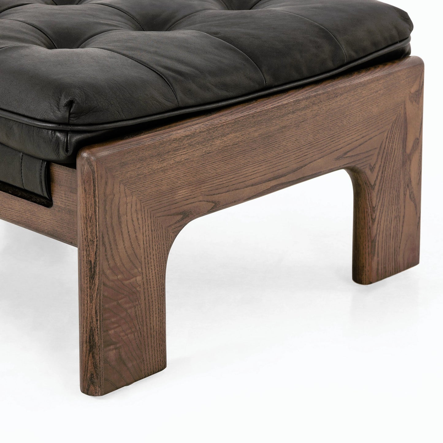 011 SI-1977358 | Closeup | Halston Ottoman by Four Hands. Made from unique in a modern style.