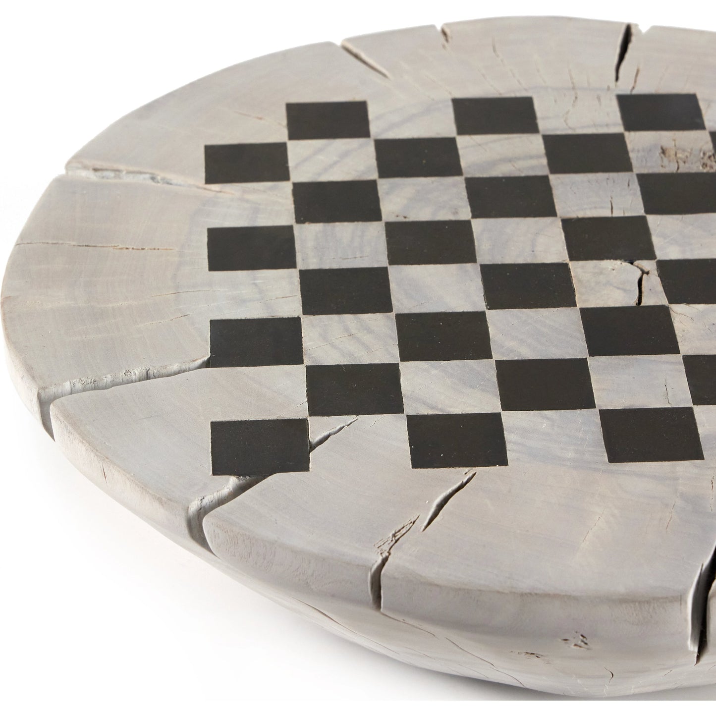 018 SI-1980588 | Additional Silo | Modern Chess Set by Four Hands in ivory. Made from solid mixed reclaimed wood, iron in a modern style.