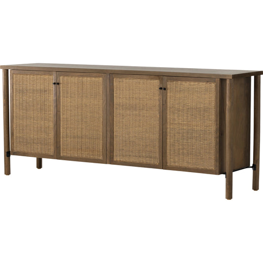 Veta Sideboard by Four Hands. Made from solid mango, iron in a coastal style.