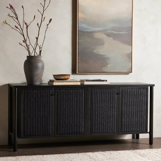 Veta Sideboard by Four Hands. Made from solid mango, iron in a coastal style.