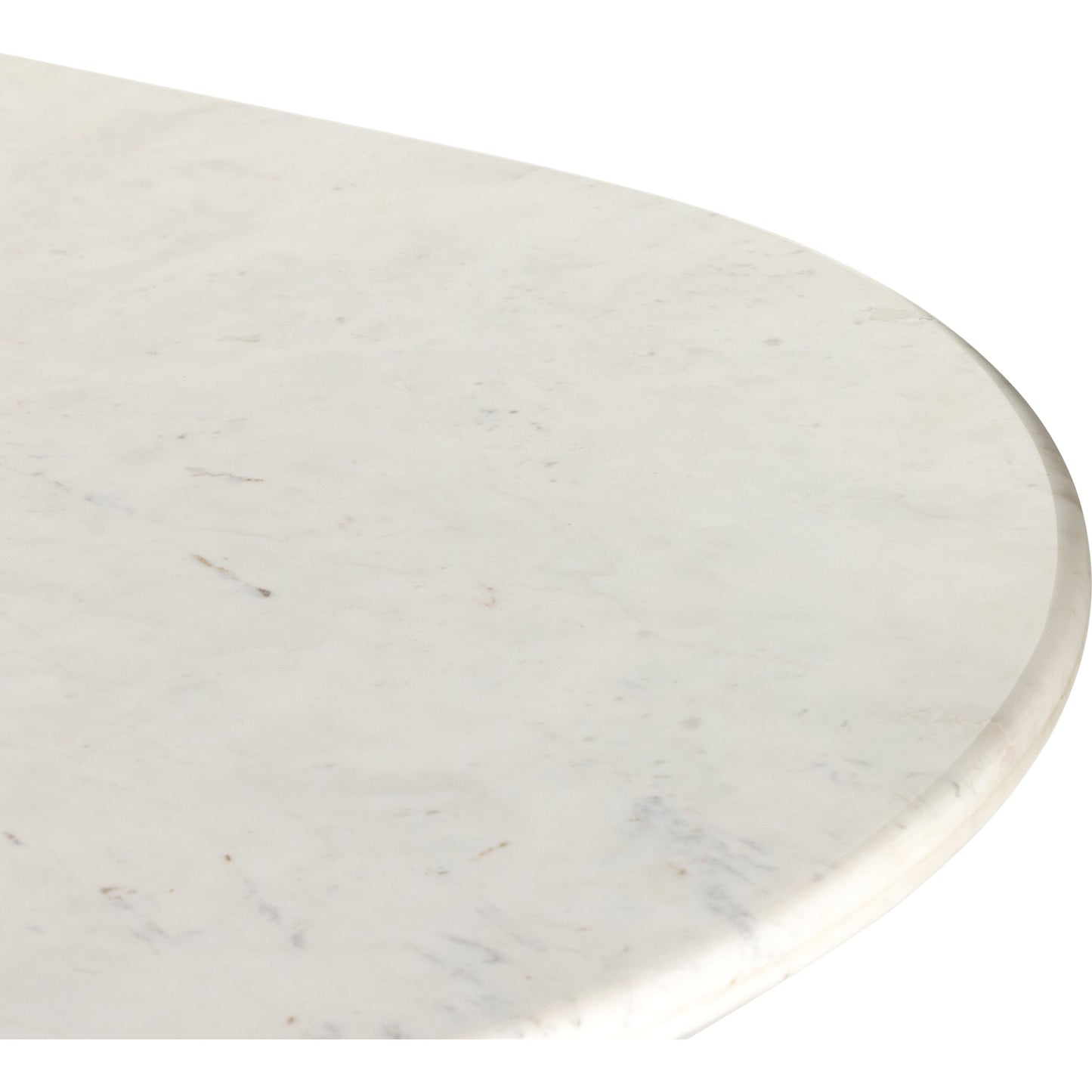 008 SI-1902003 | Additional Silo | Oranda Dining Table by Four Hands in white scalloped marble, polished white marble w, sealant and white scalloped marble, polished white marble. Made from solid marble in a modern style.