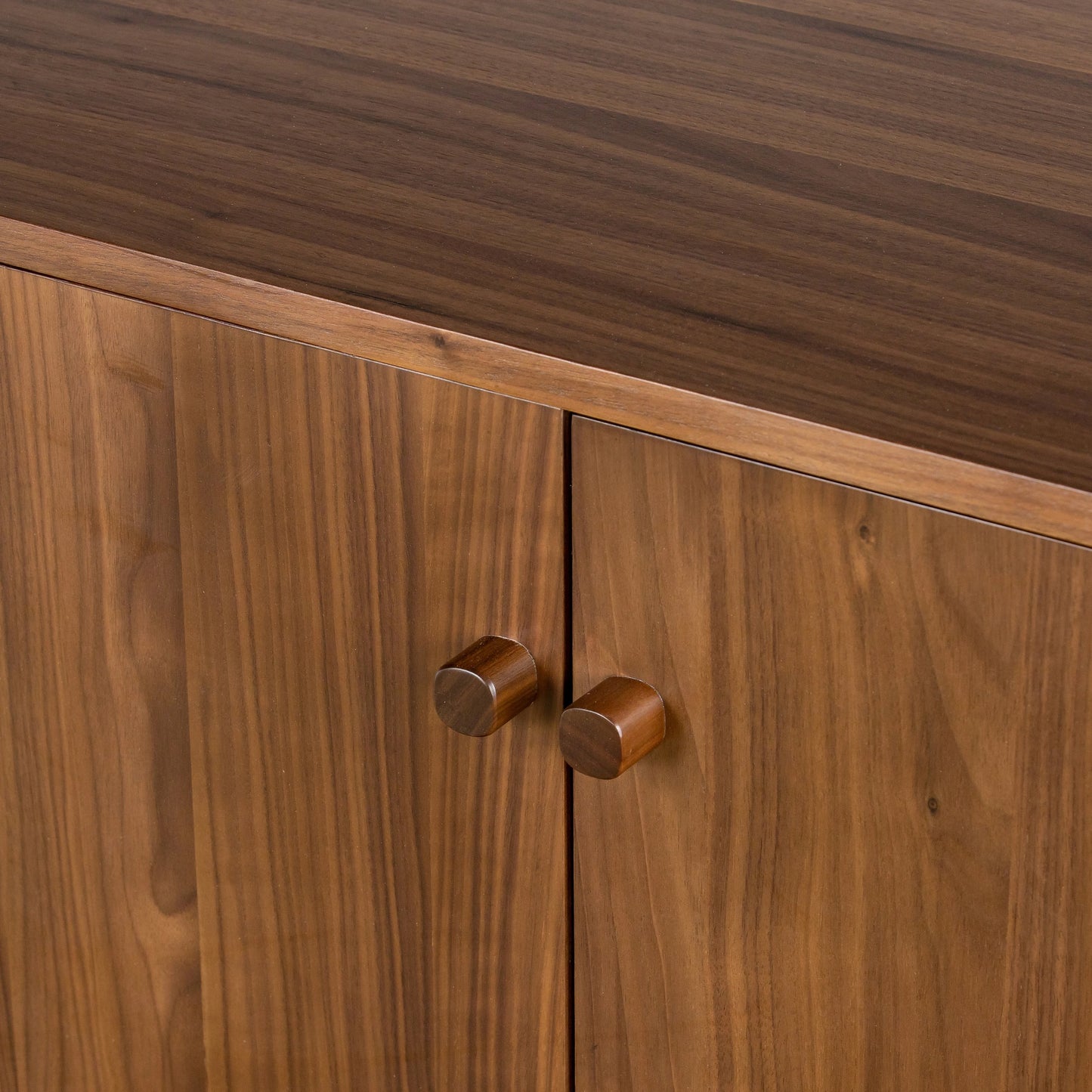 007 SI-2074089 | Additional Silo | Arturo Sideboard by Four Hands in natural walnut. Made from walnut veneer, solid walnut in a modern style.