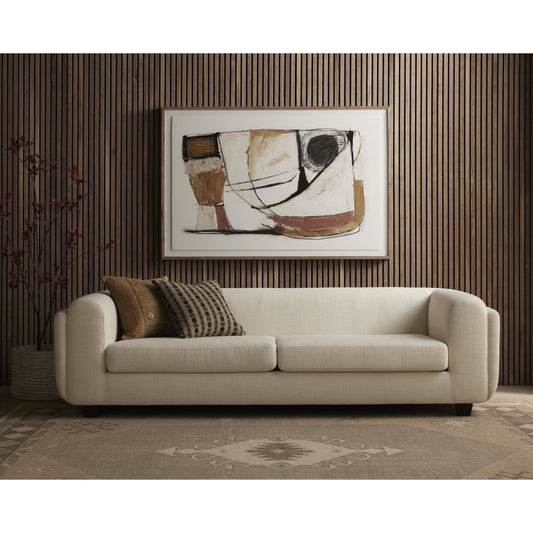 Samsa Rug by Four Hands in taupe. Made from 60% cotton, 40% wool in a unique style.