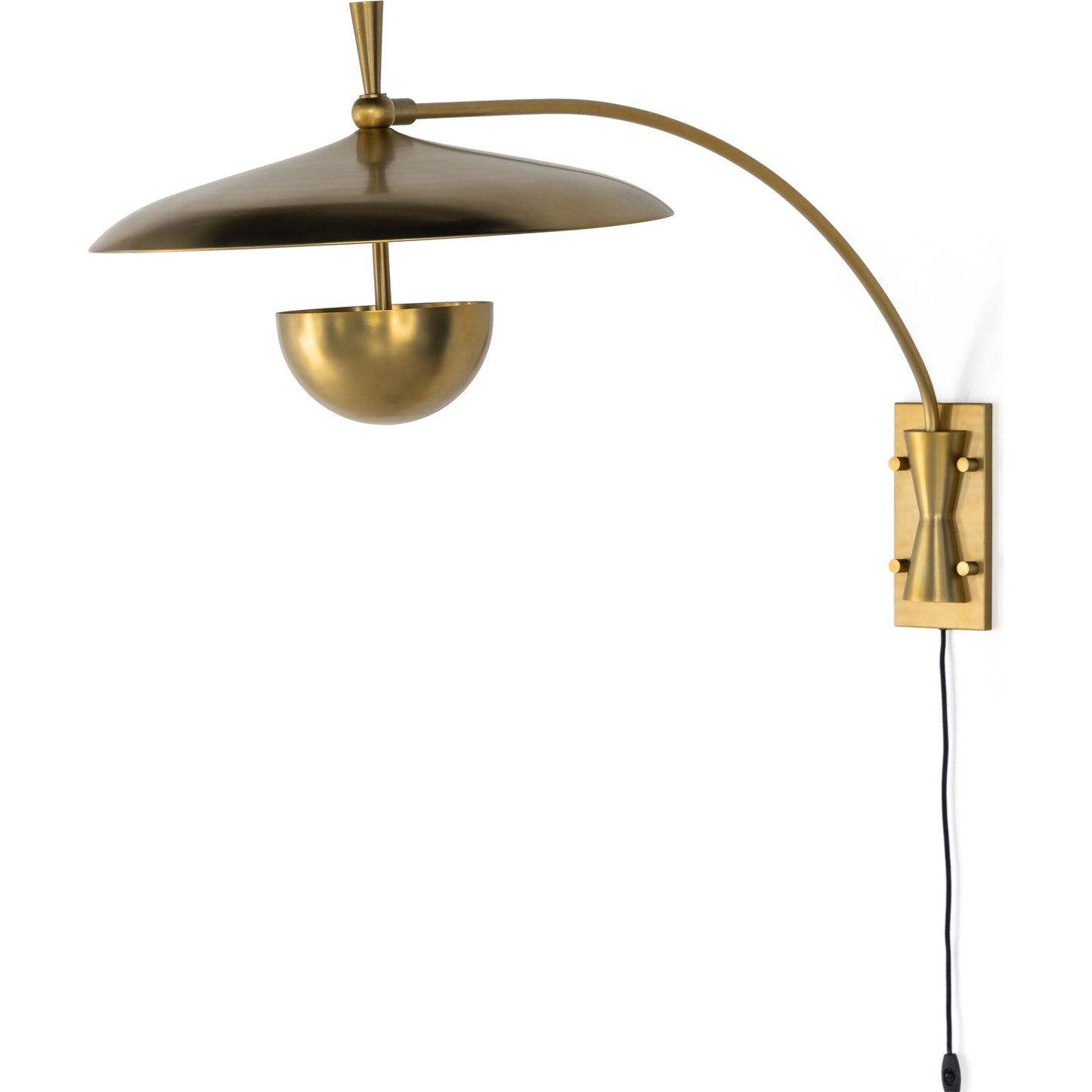 008 SI-1980115 | Additional Silo | Bennington Sconce by Four Hands. Made from iron, thermoplastic in a modern style.