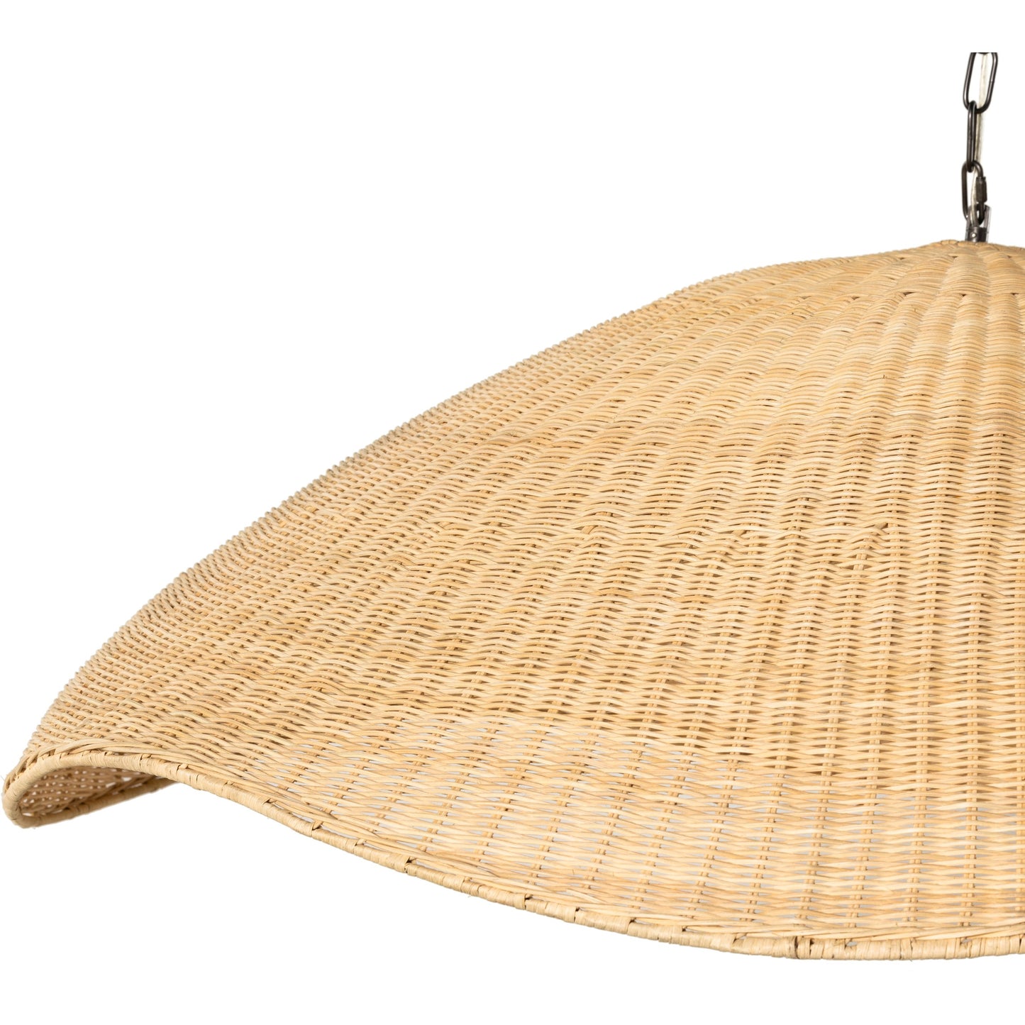 003 SI-1977660 | Additional Silo | Overscale Woven Rattan Pendant by Four Hands in natural rattan. Made from rattan, iron, thermoplastic in a modern style.