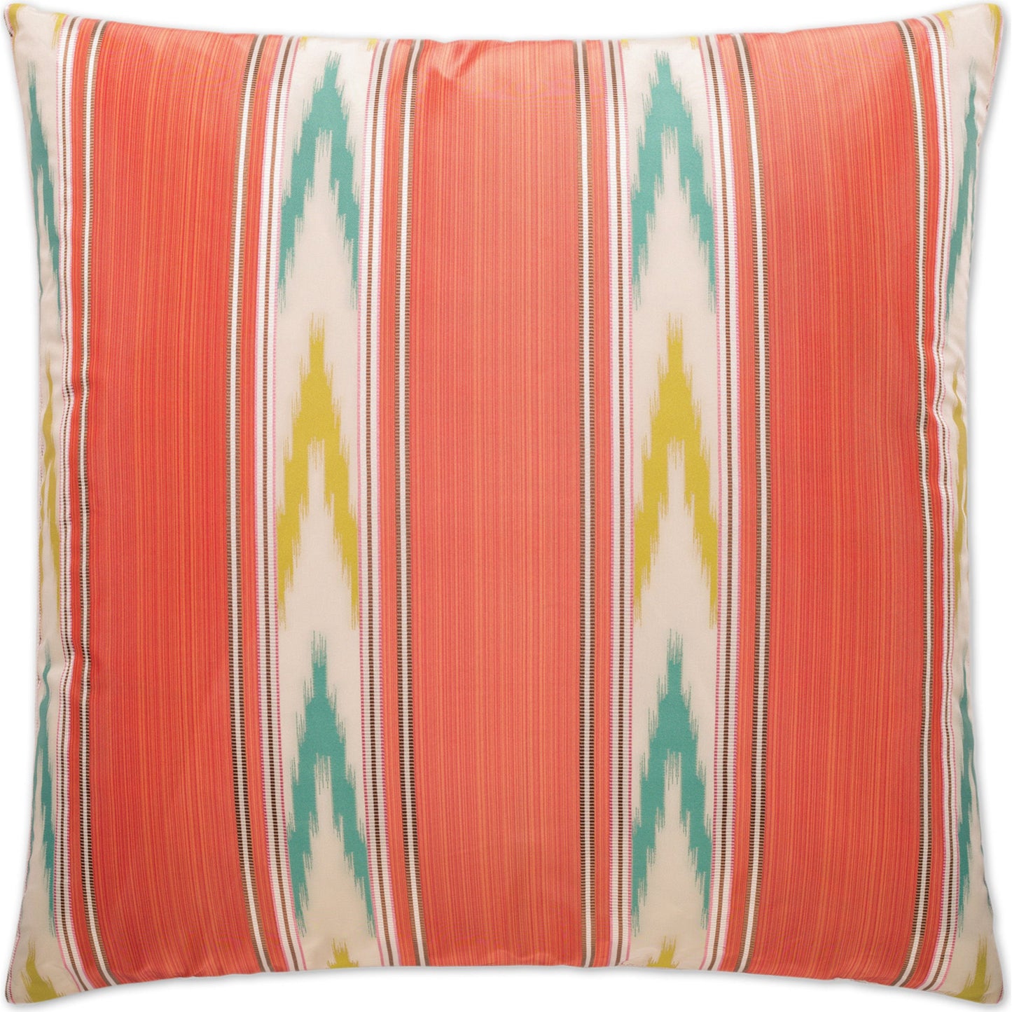 001 SR-739216 | Primary Silo | Manipur by DV Kap Home in coral, multi. Made from 100% polyester in a modern style.