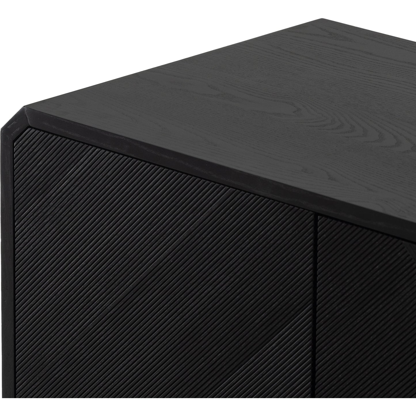 020 SI-1902746 | Additional Silo | Caspian Sideboard by Four Hands. Made from ash veneer, resawn, iron in a eclectic & global style.