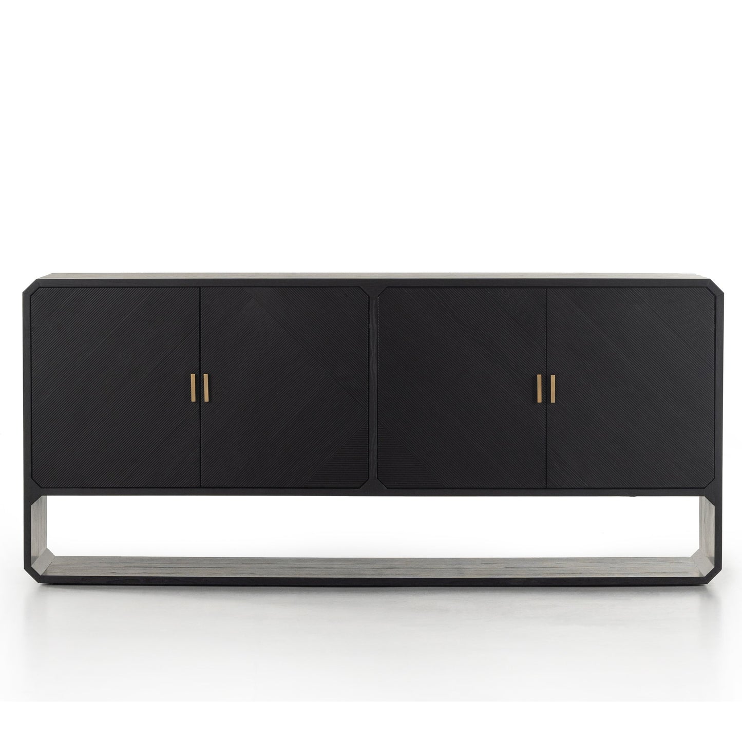 006 SI-1902746 | Additional Silo | Caspian Sideboard by Four Hands. Made from ash veneer, resawn, iron in a eclectic & global style.