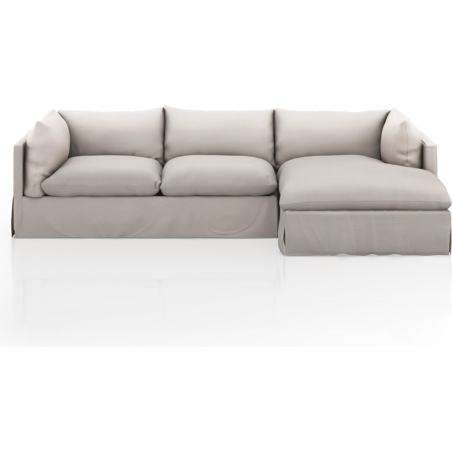 005 SI-1799097 | Additional Silo | Habitat 112" 2-Piece Sectional by Four Hands. Made from unique in a modern style.