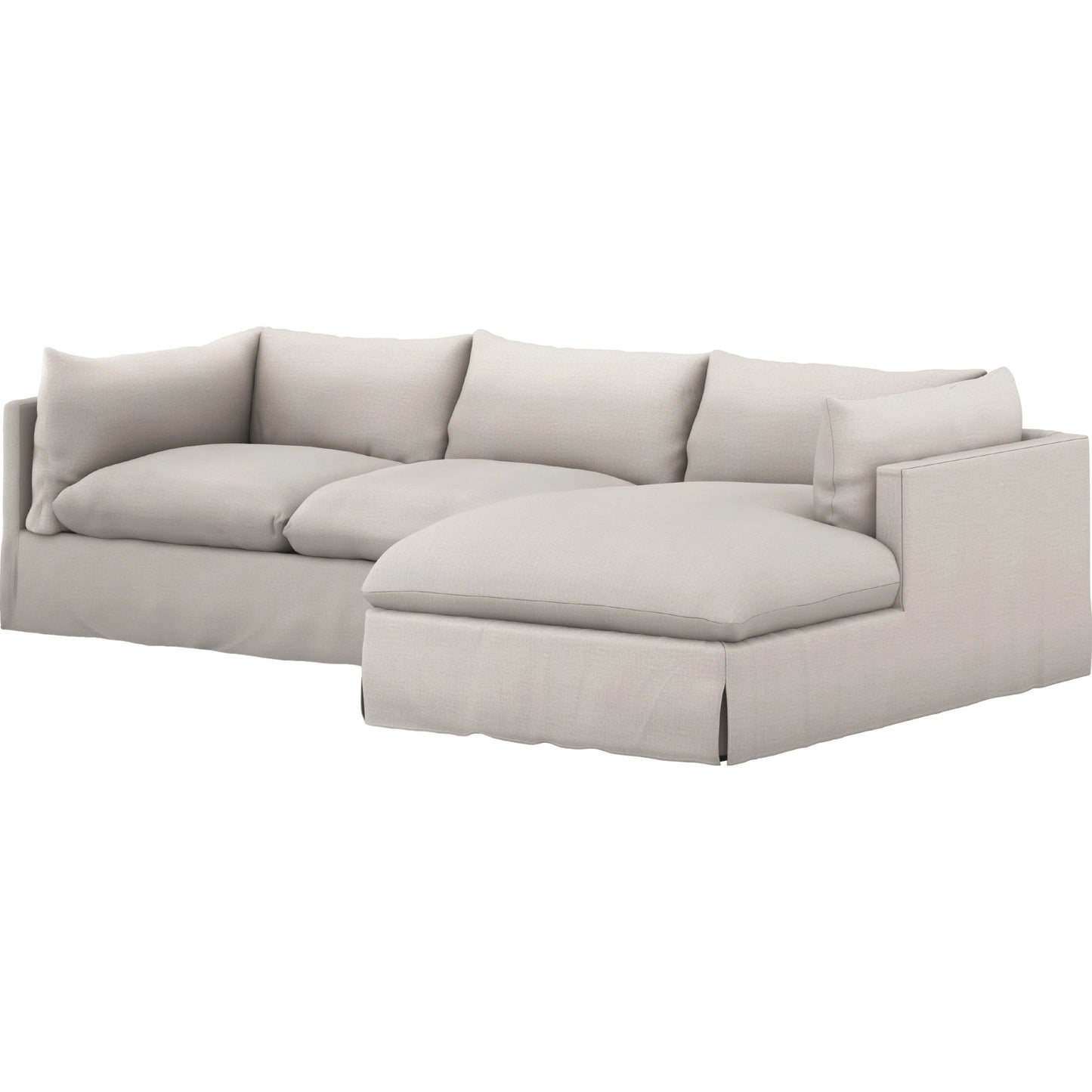 003 SI-1799097 | Primary Silo | Habitat 112" 2-Piece Sectional by Four Hands. Made from unique in a modern style.
