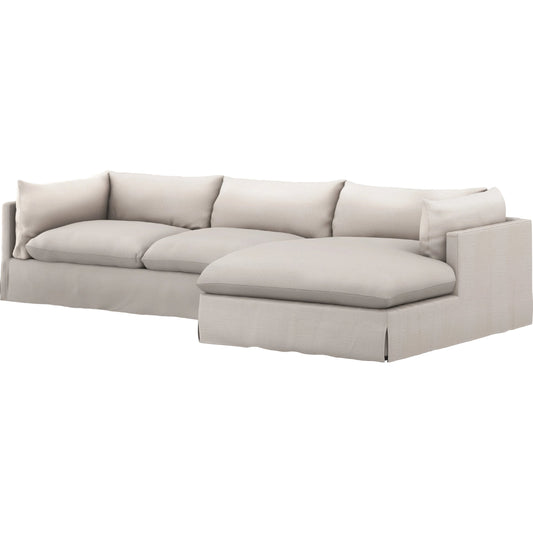 001 SI-1799098 | Primary Silo | Habitat 131" 2-Piece Sectional by Four Hands. Made from unique in a transitional style.