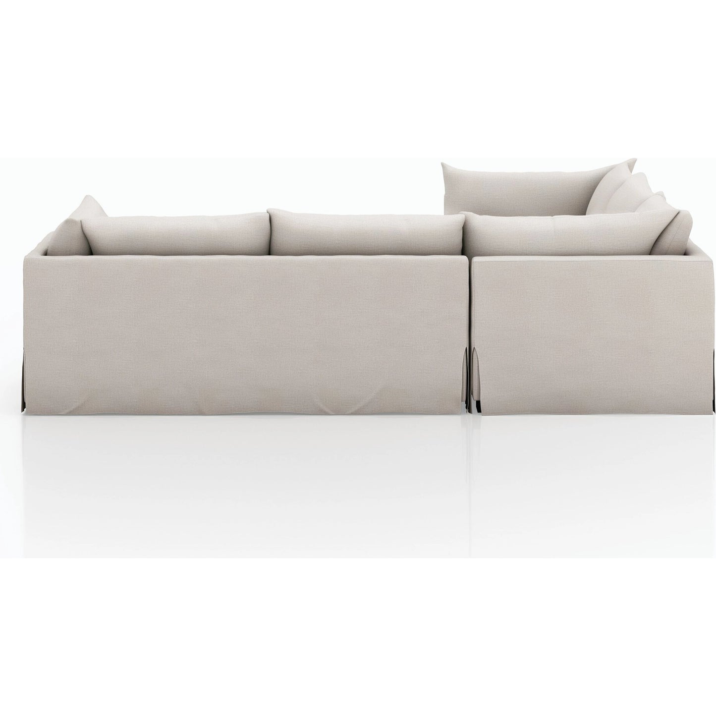 018 SI-1799643 | Additional Silo | Habitat Slipcover 3-Piece Sectional by Four Hands. Made from unique in a modern style.