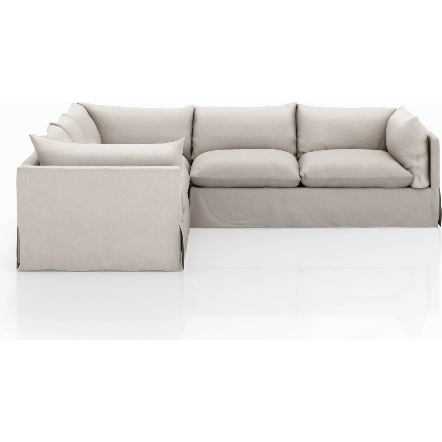 016 SI-1799643 | Additional Silo | Habitat Slipcover 3-Piece Sectional by Four Hands. Made from unique in a modern style.