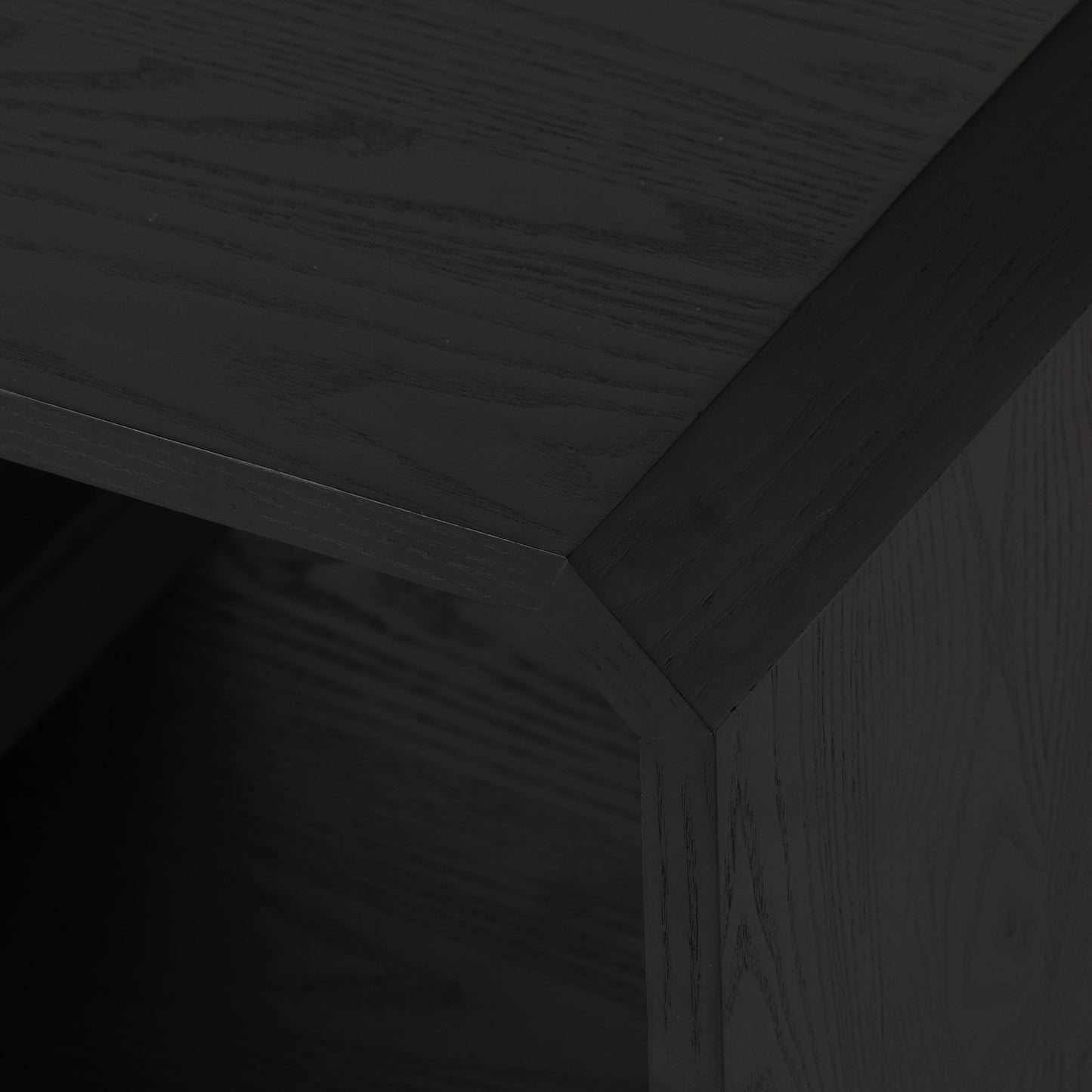 018 SI-1901927 | Additional Silo | Caspian End Table by Four Hands. Made from ash veneer, resawn, iron in a modern style.