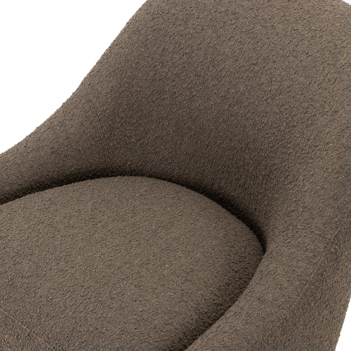 016 SI-2092583 | Additional Silo | Levi Swivel Chair by Four Hands. Made from 95% polyester, 5% acrylic, solid pine, 98% polyurethane foam, 2% fiber in a modern style.