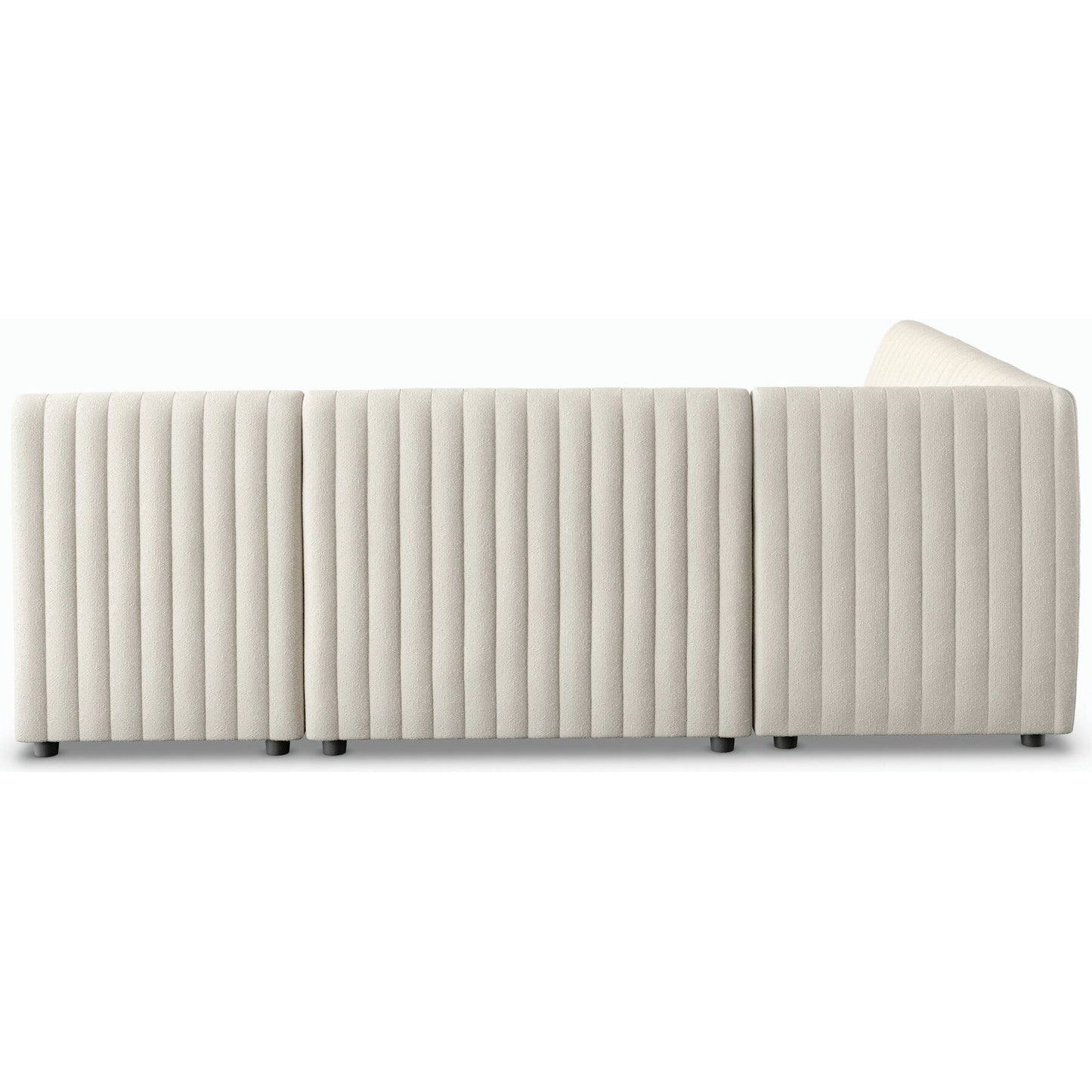 051 SI-1799356 | Additional Silo | Augustine Dining Banquette by Four Hands in capri oatmeal. Made from 100% polyester, 80% polyurethane foam, 20% polyester fiber in a modern style.
