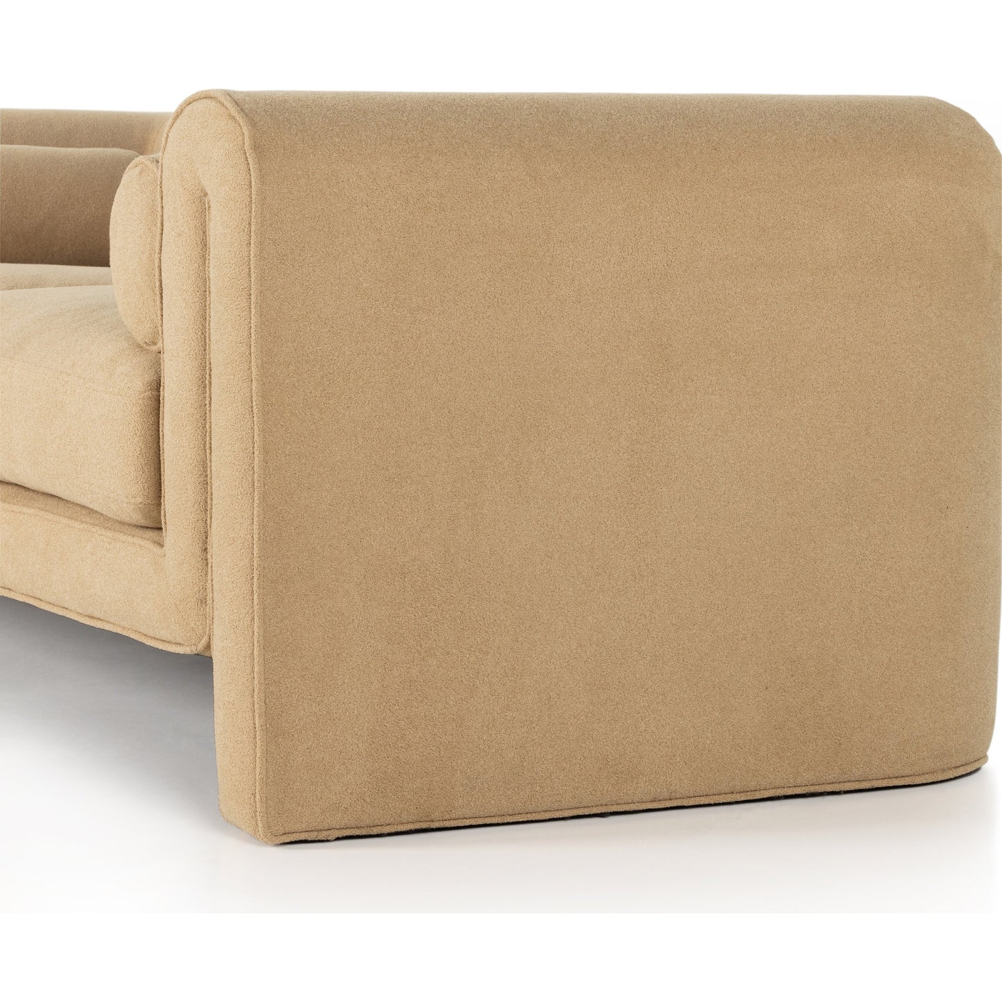 002 SI-1901229 | Additional Silo | Mitchell Sofa by Four Hands in piermont sand. Made from 100% polyester, eucalyptus plywood, 100% polypropylene in a transitional style.