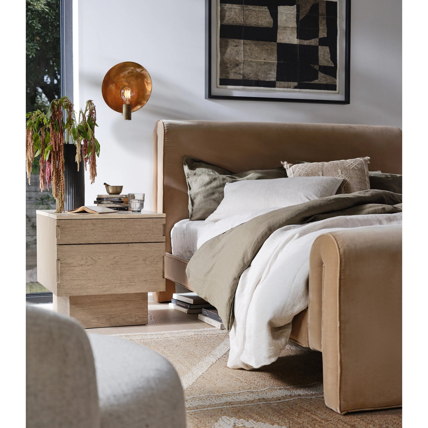 048 SI-1980585 | Lifestyle | Mitchell Bed by Four Hands. Made from unique in a modern style.
