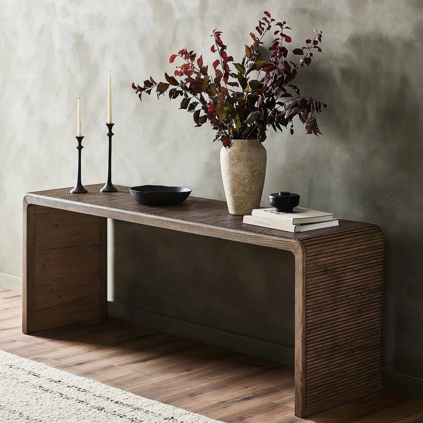 020 SI-2137460 | Lifestyle | Leo Console Table by Four Hands. Made from unique in a modern style.