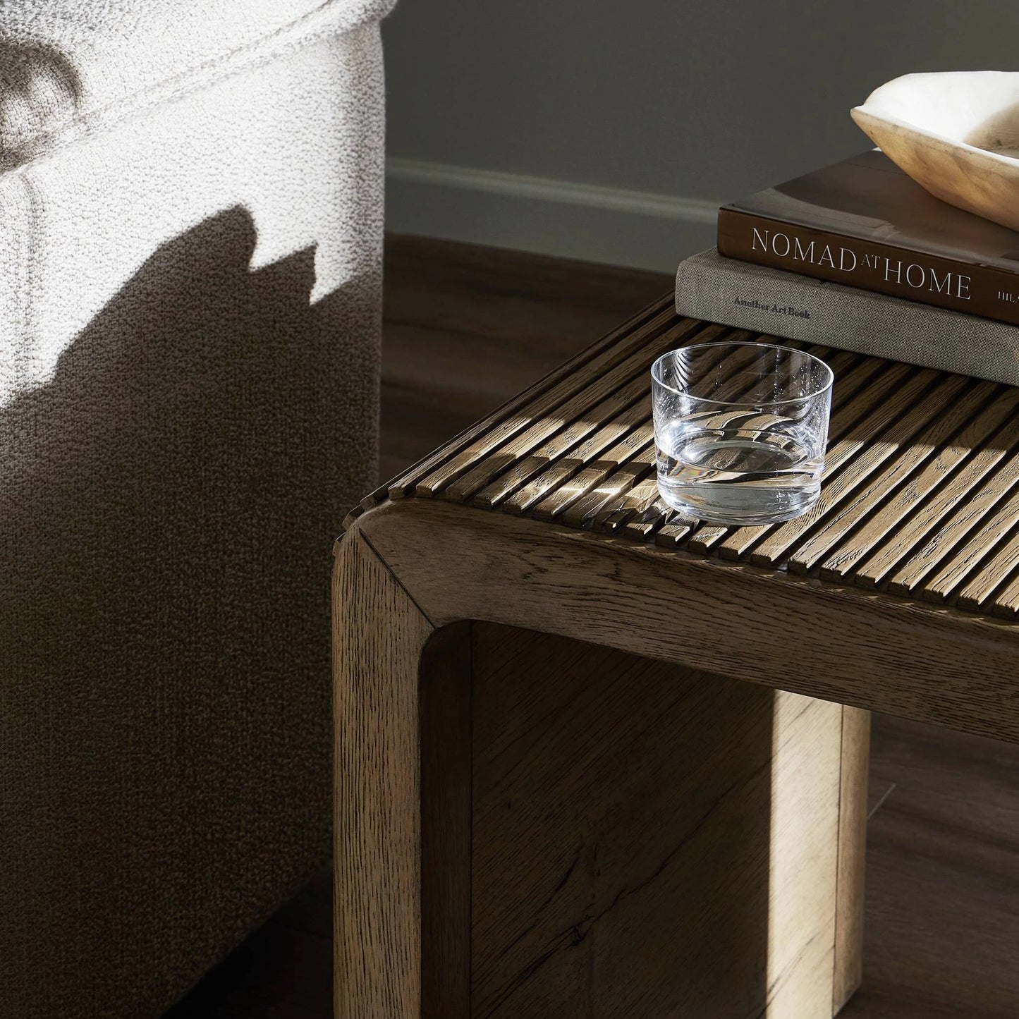 017 SI-2137462 | Closeup | Leo End Table by Four Hands. Made from unique in a modern style.