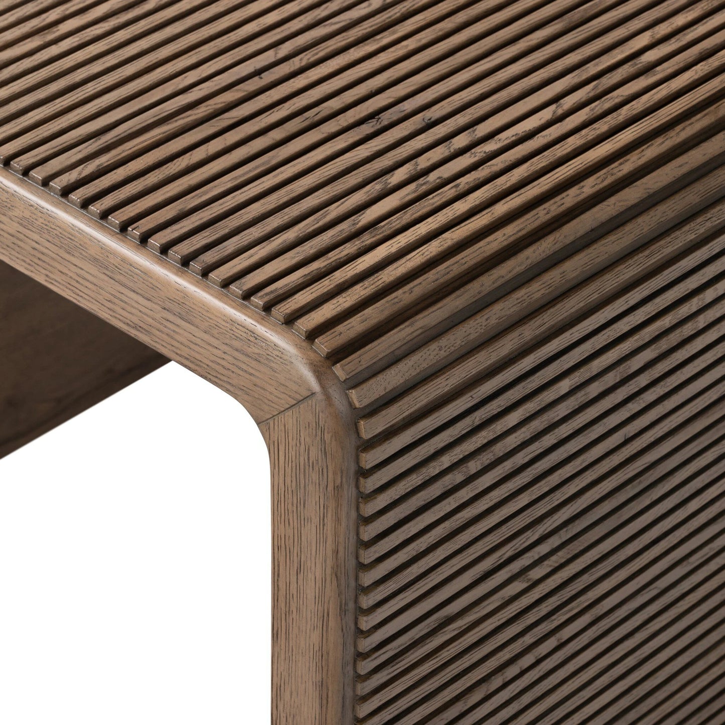 009 SI-2137462 | Closeup | Leo End Table by Four Hands. Made from unique in a modern style.