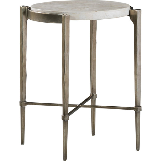 Percival Accent Spot Table by Artistica Home in bronze leaf. Made from unique in a modern style.