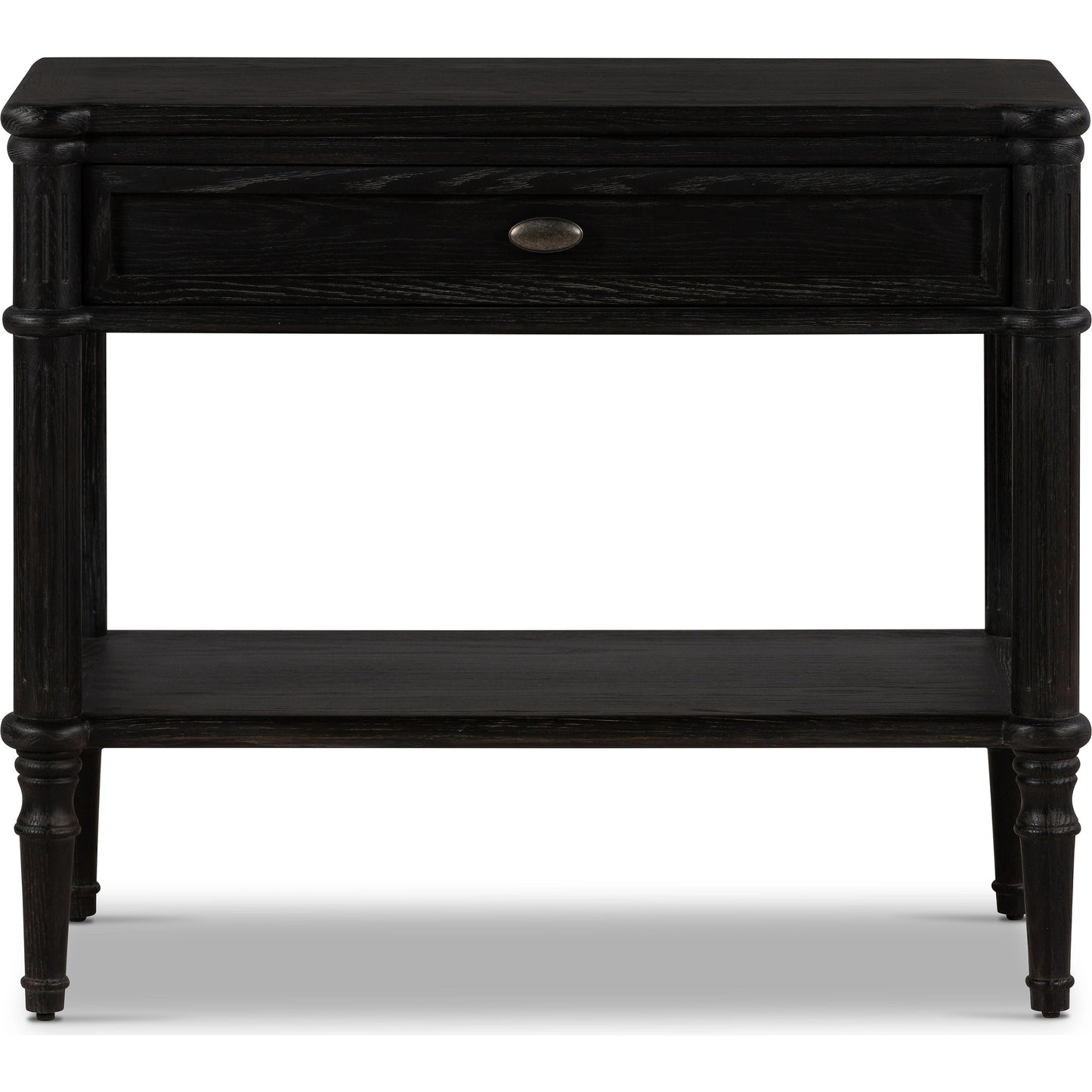 004 SI-1977875 | Additional Silo | Toulouse Nightstand by Four Hands. Made from solid oak, oak veneer, zinc alloy in a modern style.