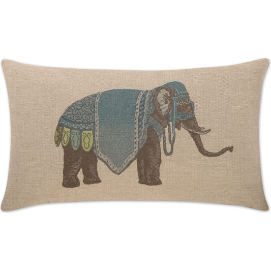 Olifant Lumbar by DV Kap Home. Made from 51% rayon, 42% cotton, 7% flax in a eclectic & global style.