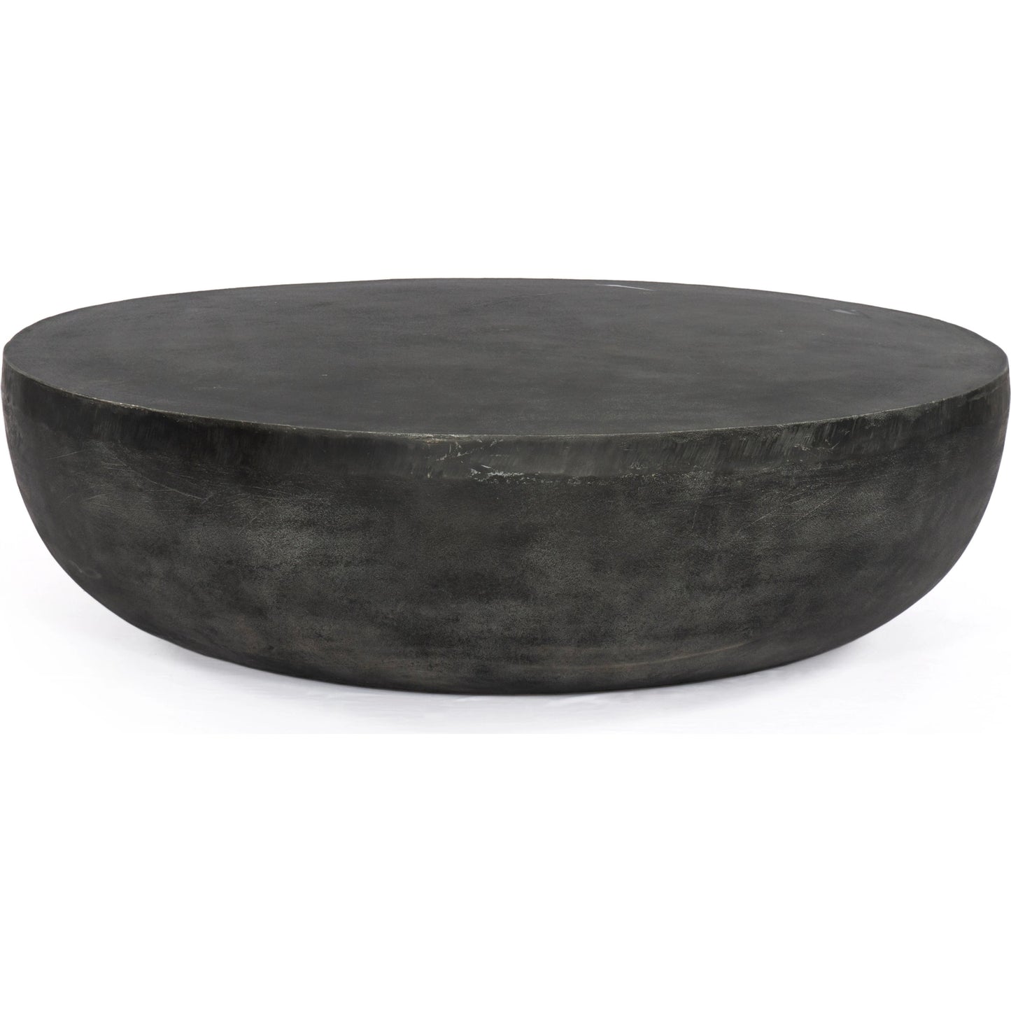 004 SI-1980107 | Additional Silo | Basil Round Outdoor Coffee Table by Four Hands. Made from aluminum in a modern style.